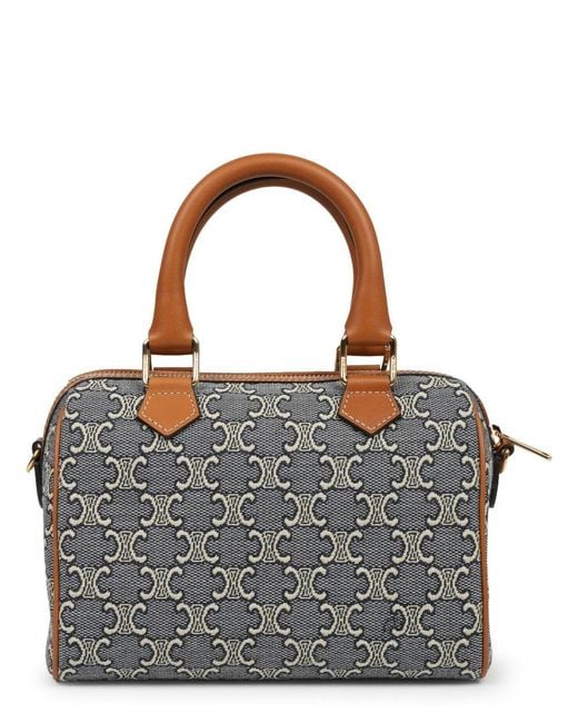 Céline Blue Borsa "Boston" Small