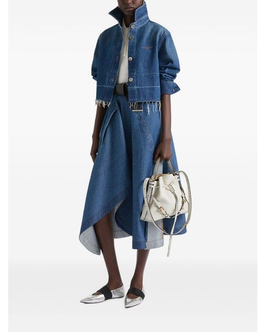 Givenchy Blue Denim Cotton Jacket