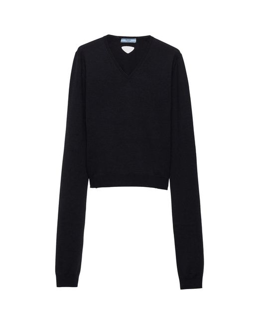 Prada Black Knitwear