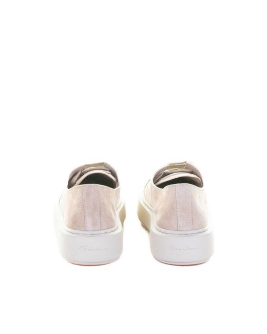 Santoni Pink Trainers