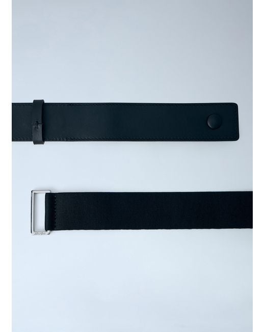 Max Mara Blue Elasticated Webbing Belt