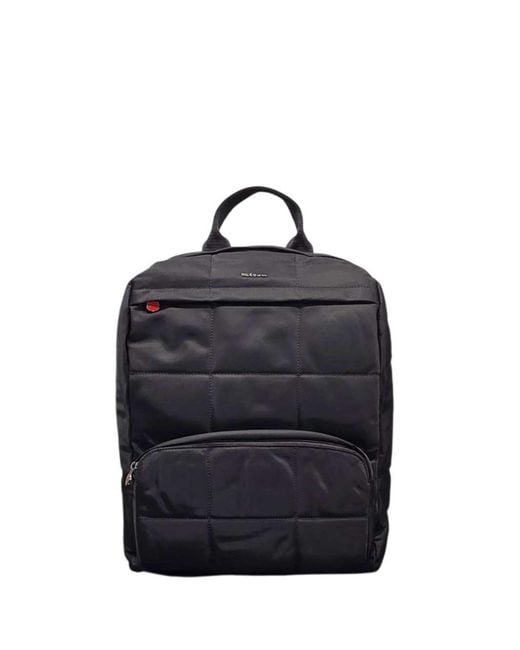Kiton Blue Zippered Backpack