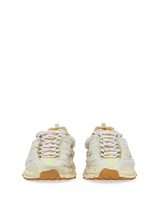 Acne White Thick Sole Sneakers for men