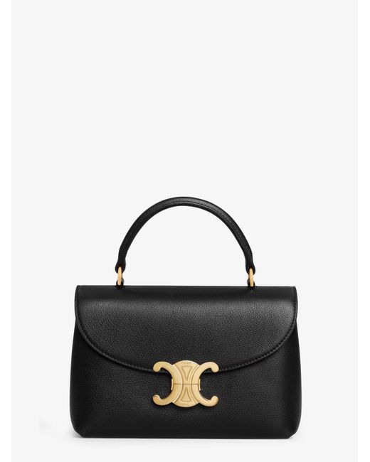 Céline Black Teen Nino Leather Shoulder Bag