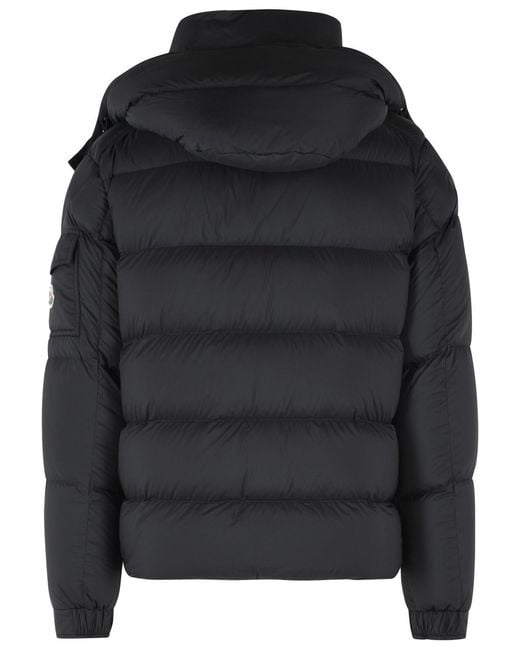 Moncler Black 'Maya 70' Polyamide Down Jacket for men