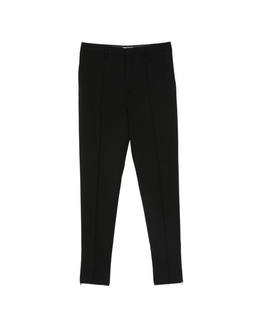 Céline Black Slim Wool Trousers for men
