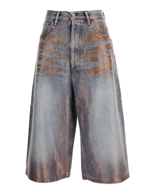 Acne Gray Judda U Glitter