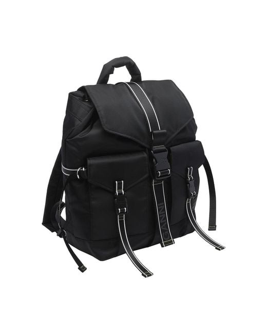Ganni Black Re-Tech Backpack
