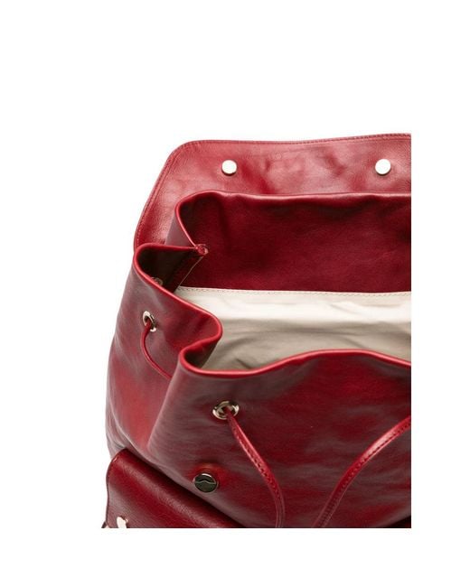 Brunello Cucinelli Red Backpacks for men