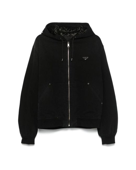 Prada Black Jackets for men