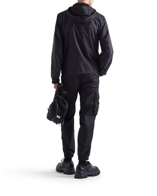 Prada Black Re-Nylon Jacket for men