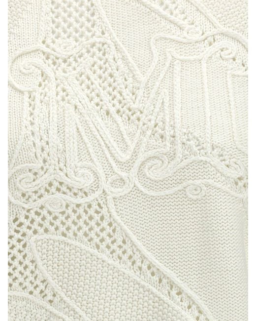 Max Mara White Sweater
