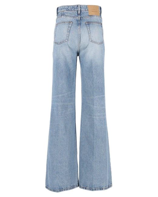 AMI Blue Ami Flare Jeans