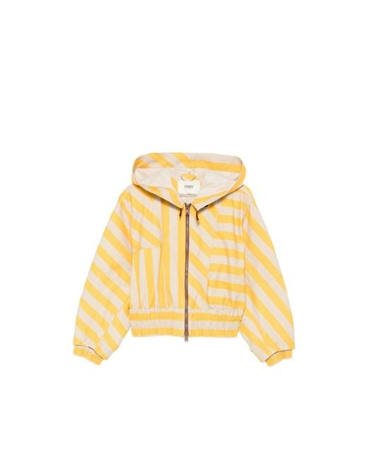 Fendi Metallic Jackets