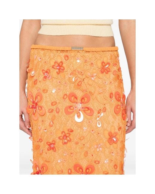 Gucci Orange Skirts