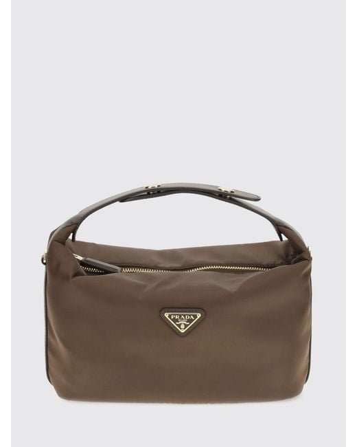 Prada Brown Handbag Burnt