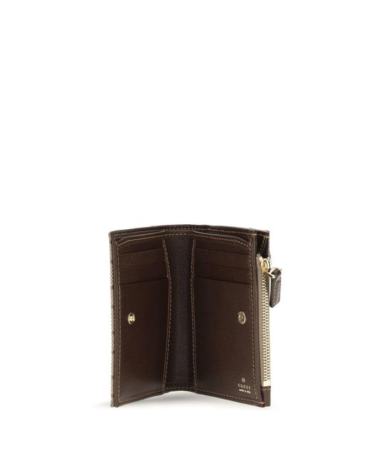 Gucci Metallic Small Horsebit Wallet