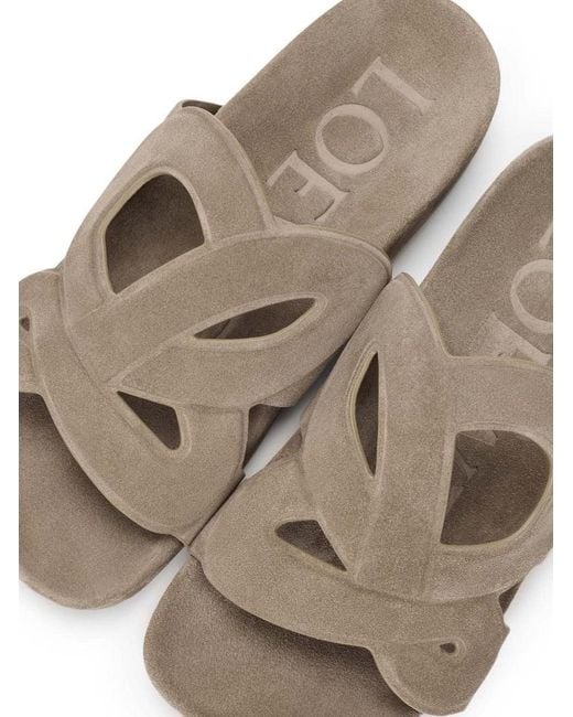 Loewe Brown X Paula's Ibiza Slide Ease Monogram for men