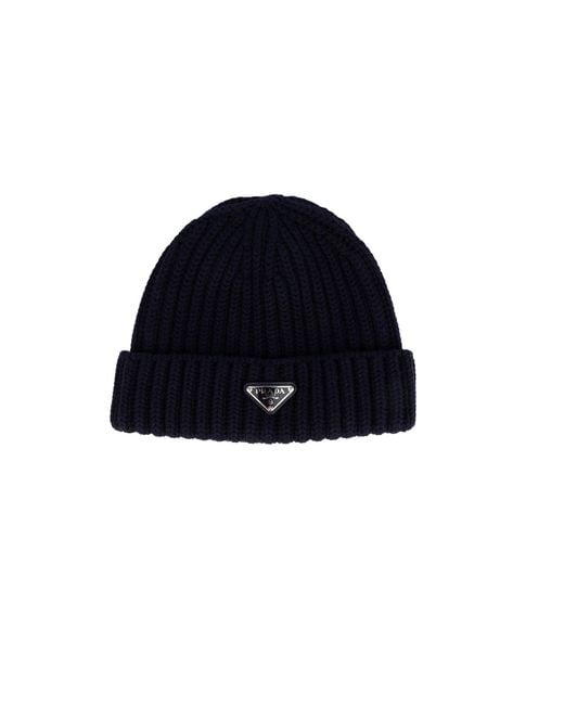 Prada Blue Accessories Hats for men