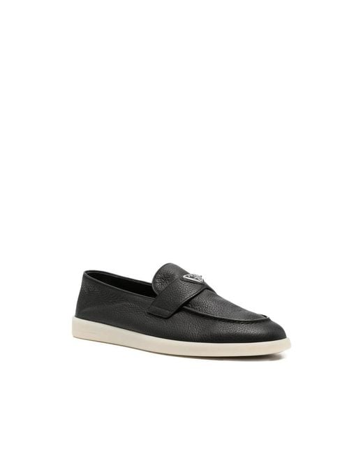 Prada Black Loafers for men
