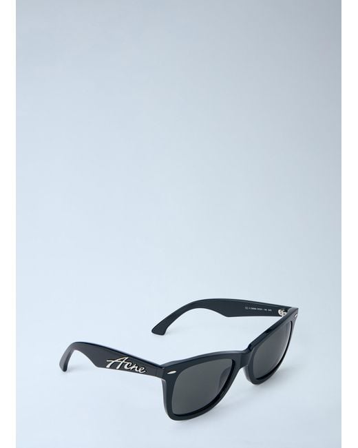 Acne Gray Square Sunglasses