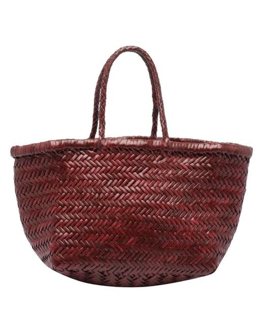 Dragon Diffusion Red Small Triple Jump Handbag