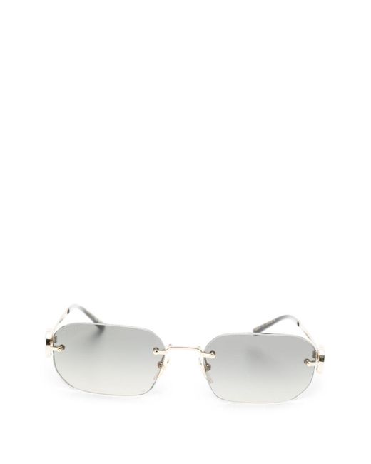 Gucci White Sunglasses