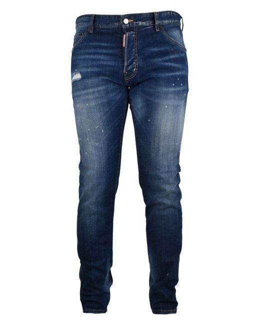 DSquared² Blue Teddy Jean for men