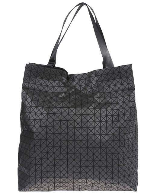 Issey Miyake Black Leather Shopping Bag for men
