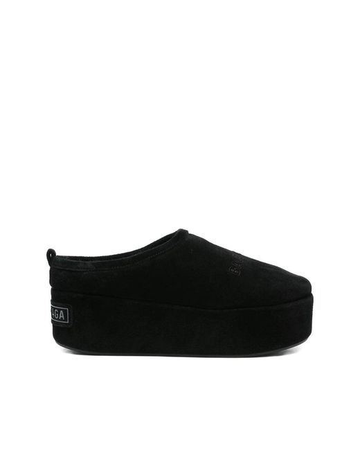Balenciaga Black Flip-Flops & Slides