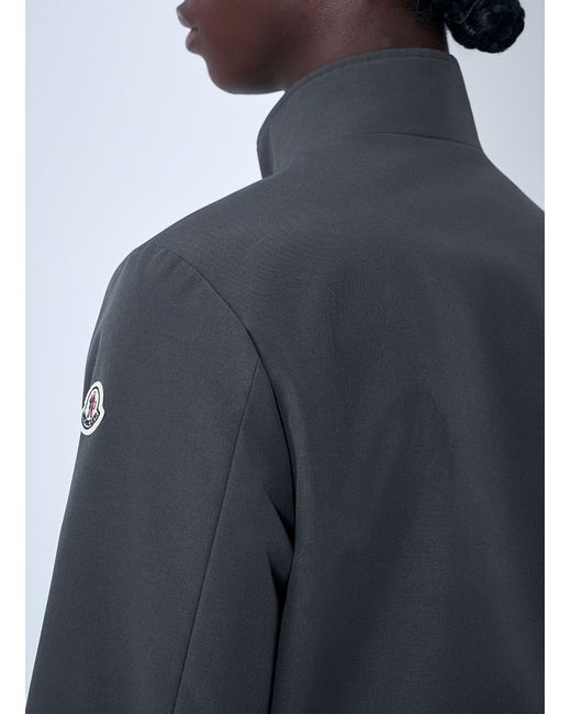 Moncler Blue Prieure Reversible Down Bomber Jacket for men