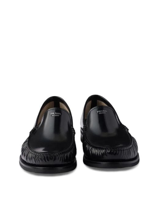 Prada Black Loafers for men