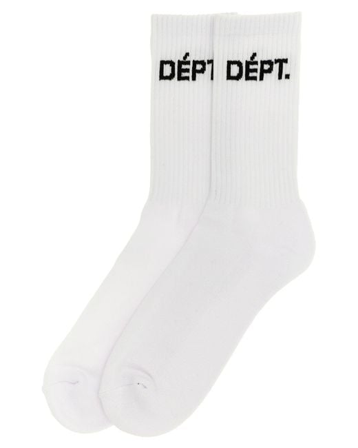 GALLERY DEPT. White 'Clean' Socks for men