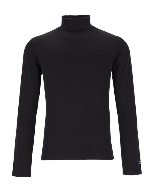 Céline Black High Neck Top for men
