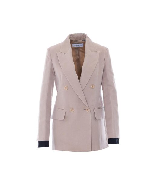 Max Mara Pink Mxsfeltro Jacket