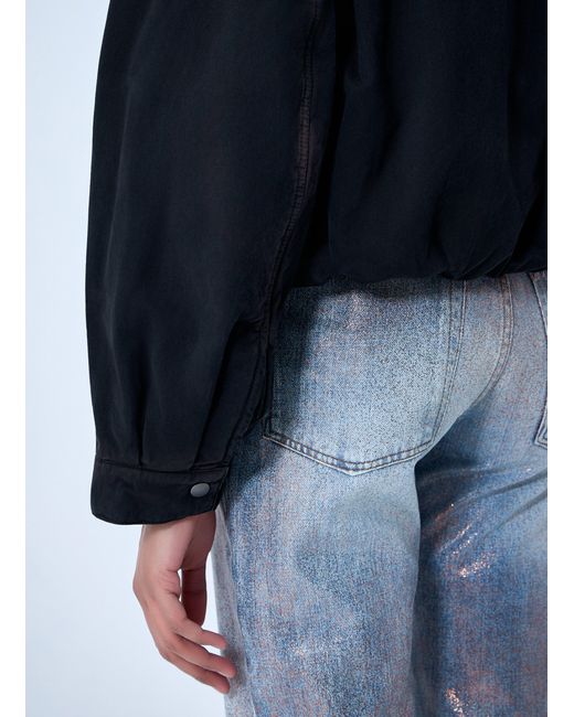 Acne Blue Bomber Blouson