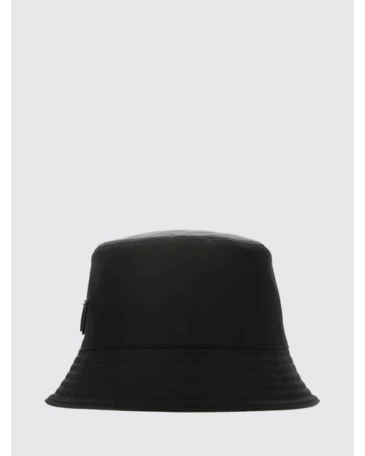 Prada Black Nylon Bucket Hat