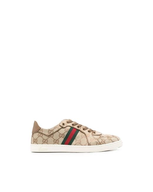 Gucci Natural Neutrals Trainers