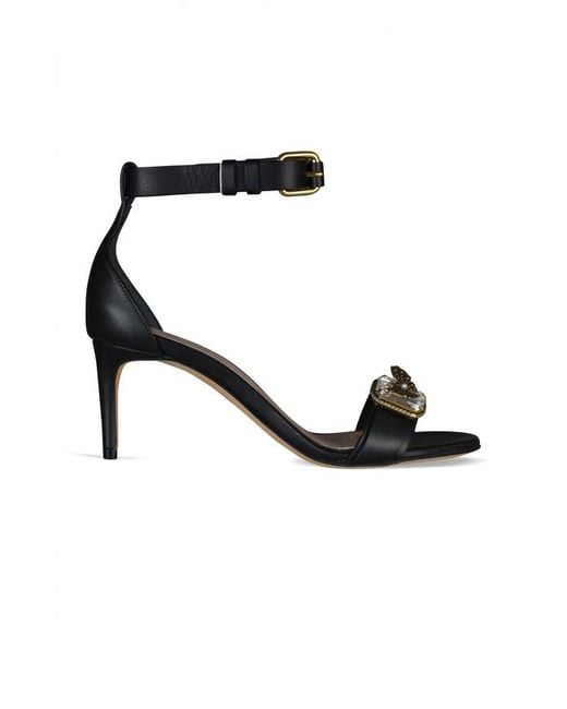 McQueen Black Sandals