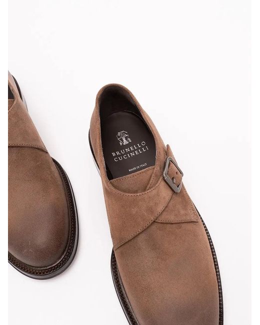 Brunello Cucinelli Brown Derby for men