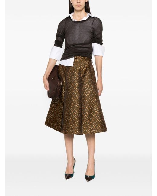 Prada Brown Skirts