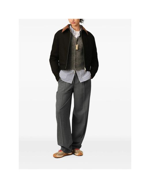 AMI Gray Trousers for men