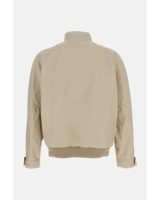 Fay Natural Gentleman Racing Bomber Db Front for men