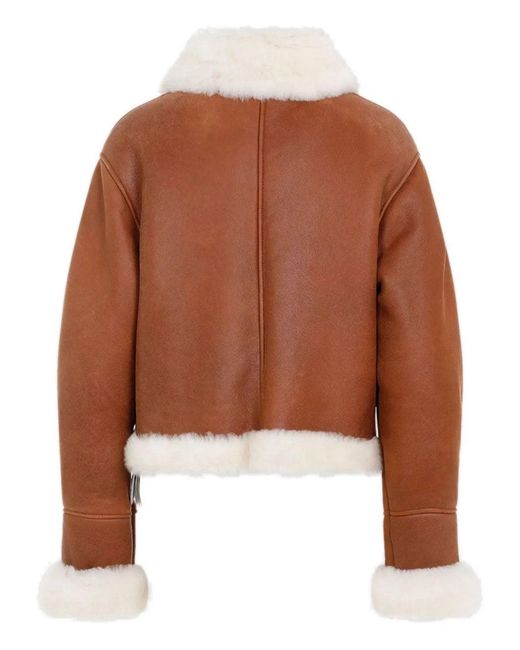 Loewe Brown Shearling Jacket