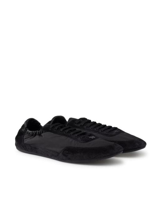 Prada Black Collapse Sneakers for men