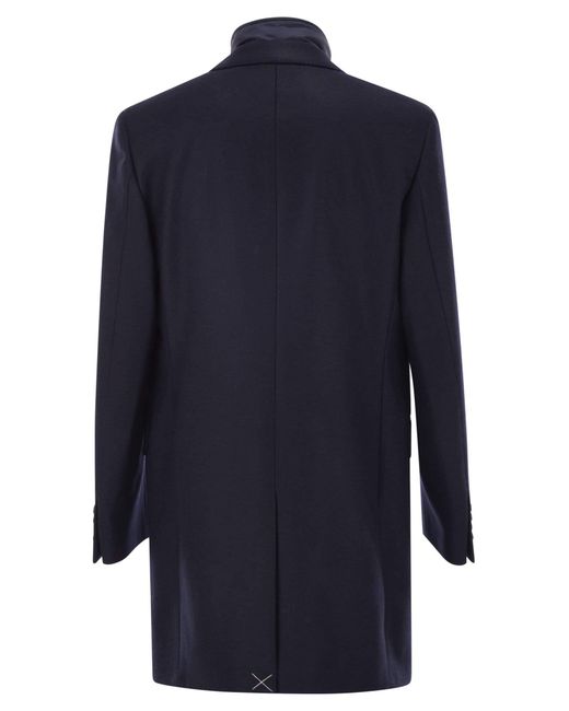 Fay Blue Double Coat for men