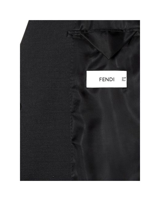 Fendi Black Jackets for men