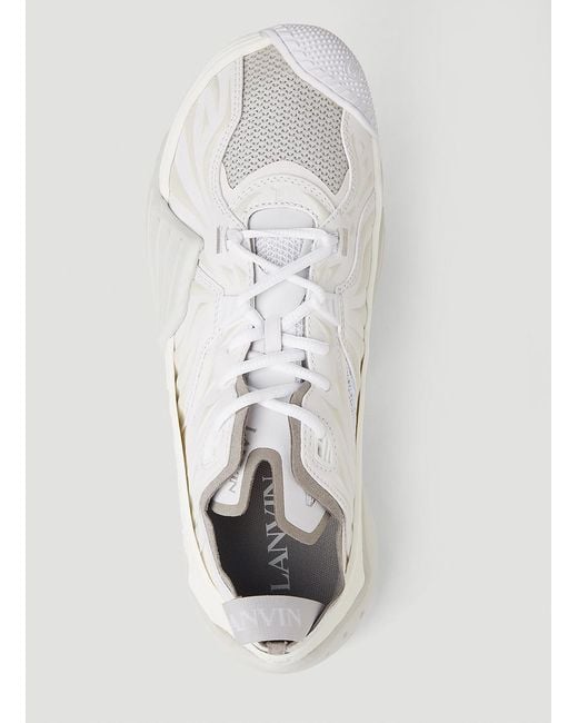 Lanvin White Flash-X Sneakers for men
