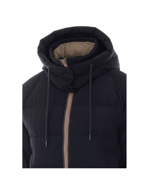 Brunello Cucinelli Blue Down Jacket