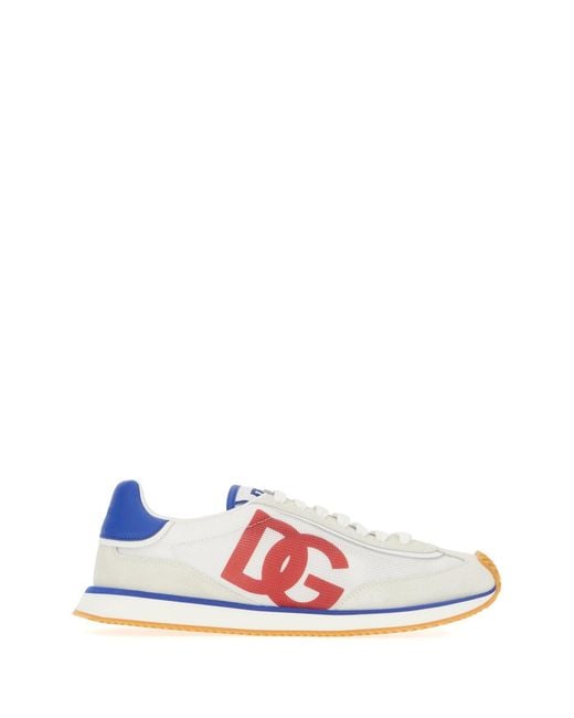 Dolce & Gabbana Men's White Dolce&Gabbana Shoes Sneakers